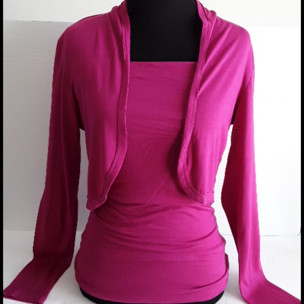 Newport News Womens Two Piece Top Set